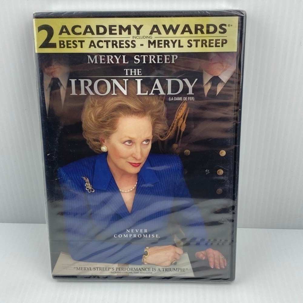 The Iron Lady DVD Movie Meryl Streep as Margaret Thatcher 2012 New Sealed